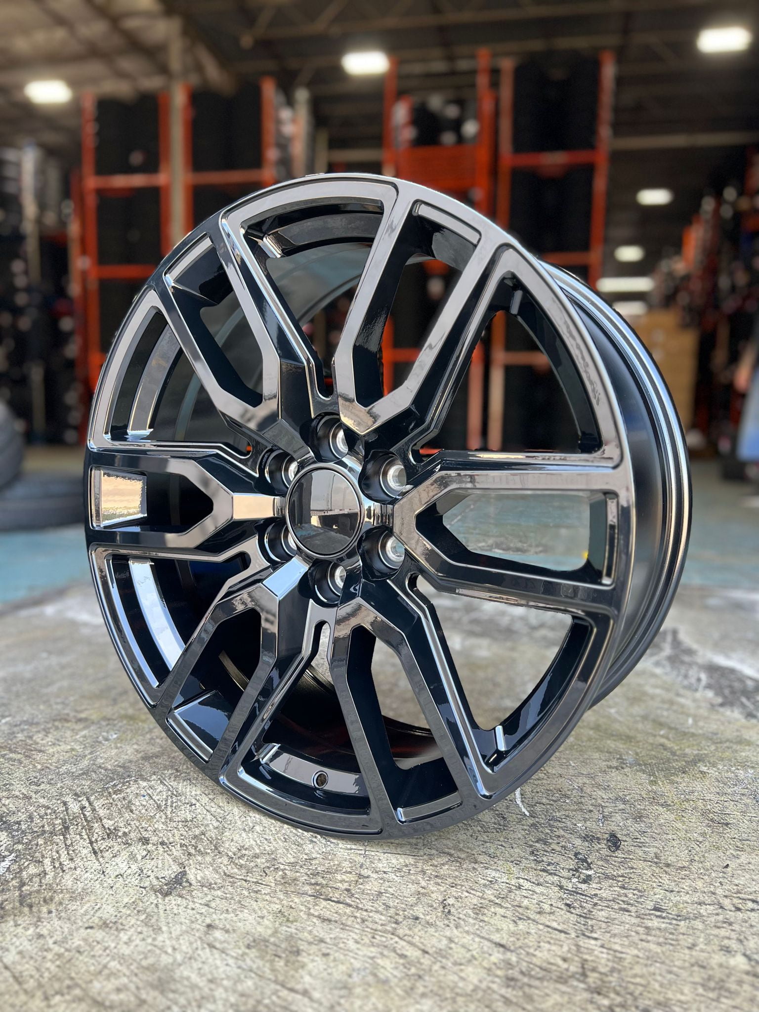 REP 088 22X9 6X139.7 +31 78.1 Gloss Black