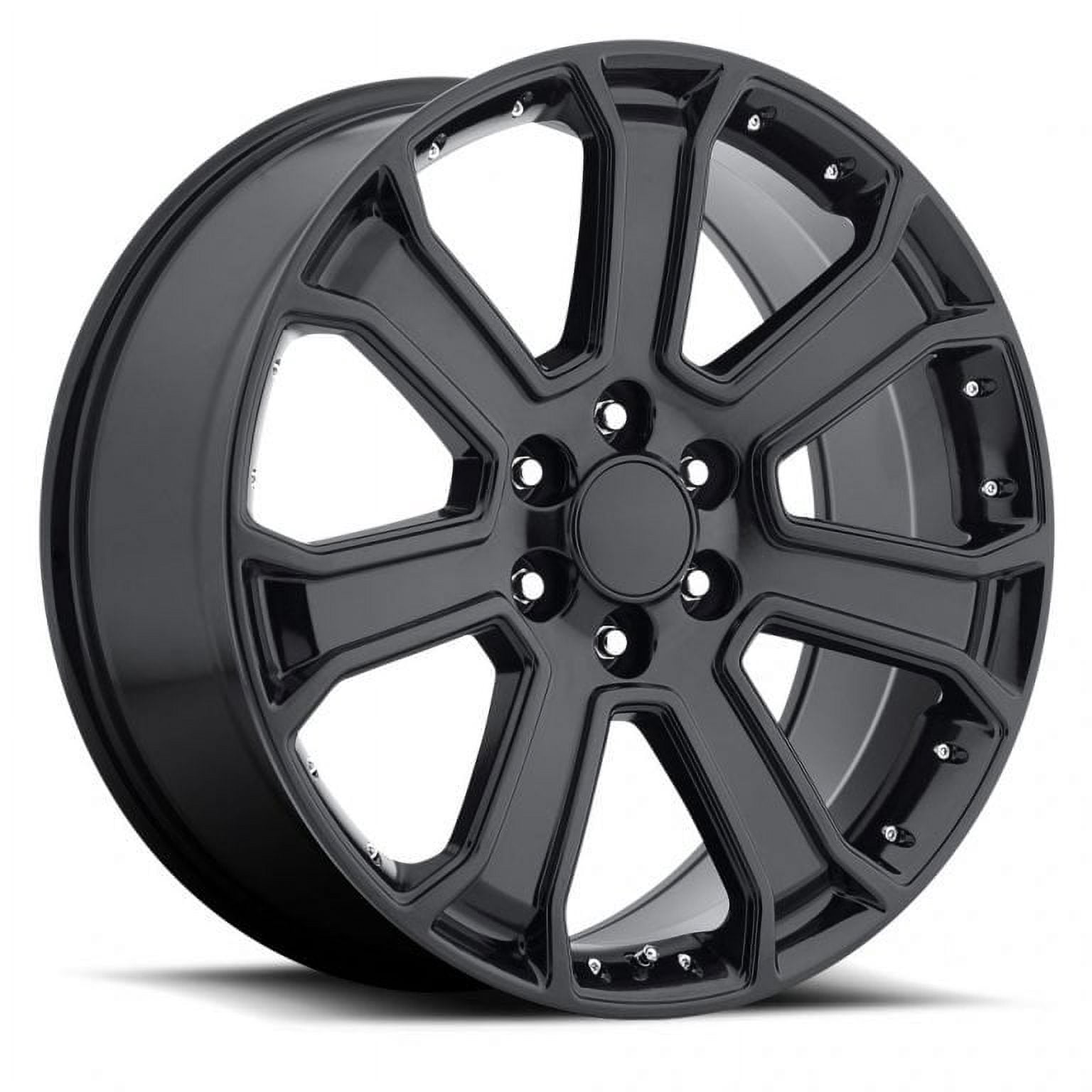 REP G06 24X10 6X139.7 +31 78.1 Gloss Black Wheel