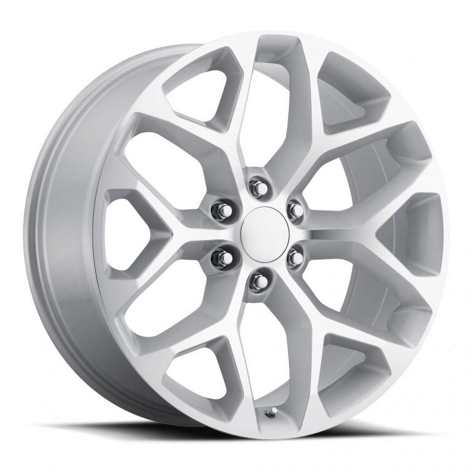 REP G09 22X9 6X139.7 +24 78.1 Silver Machined Face