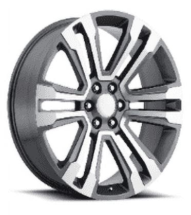 REP G10 22X9 6X139.7 +24 78.1 Gun Metal Machined Face