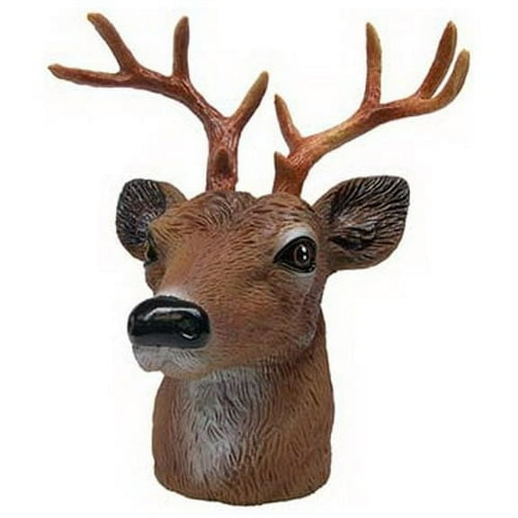 Whitetail DEER ANTLERS Truck Trailer buck antler HITCH BALL COVER car tow mount