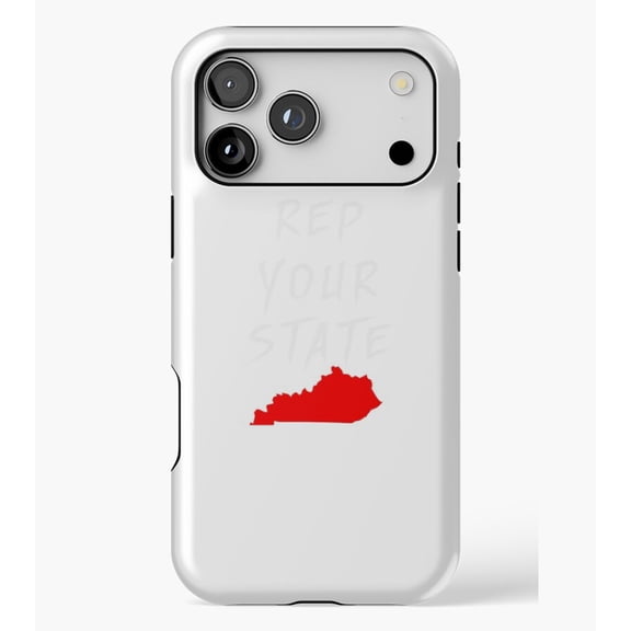 REP YOUR STATE KENTUCKY M2092, Protective Case for iPhone 17 16 15 14 13 12 11 Pro Max – Modern Unisex Style