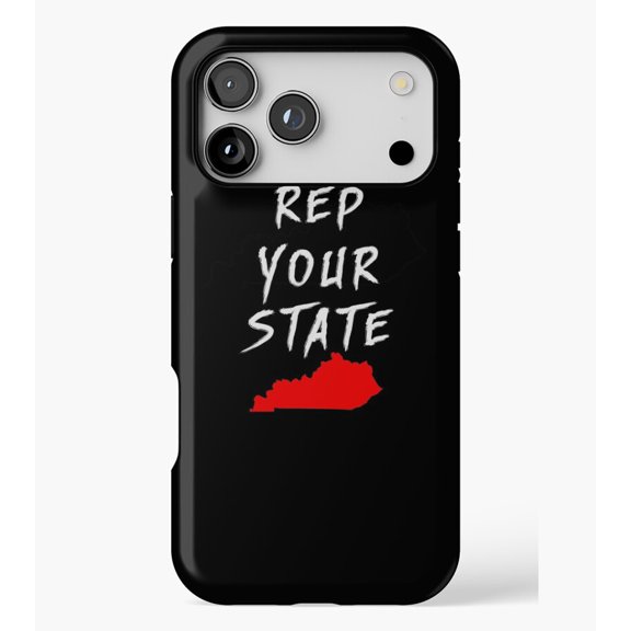 REP YOUR STATE KENTUCKY M2101, Protective Case for iPhone 17 16 15 14 13 12 11 Pro Max – Modern Unisex Style
