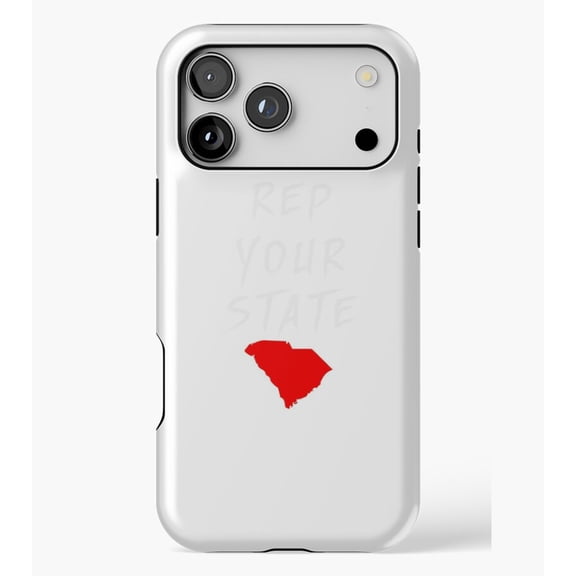 REP YOUR STATE SOUTH CAROLINA M2726, Protective Case for iPhone 17 16 15 14 13 12 11 Pro Max – Modern Unisex Style