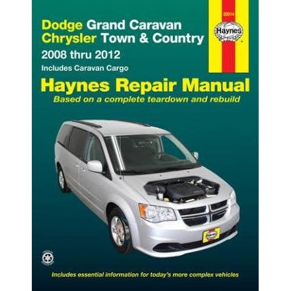 REPAIR MANUAL DODGE GC Fits select: 2008-2018 DODGE GRAND CARAVAN, 2008-2016 CHRYSLER TOWN & COUNTRY