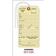 thumbnail image 1 of REPAIR Tags with Stub, Numbered 001-500, Strung - Box of 500, 1 of 2
