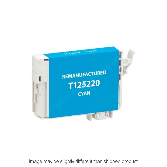 REPL EPSON T125220 SD YLD CYAN INK, COMPATIBLE, 395 yield
