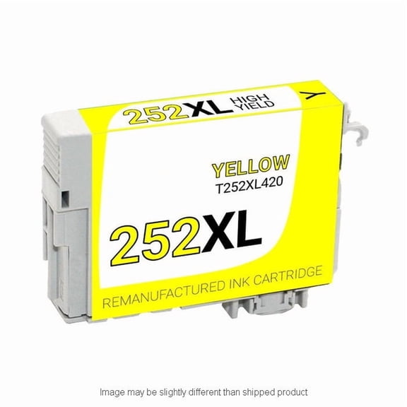 REPL EPSON T252XL420-S HI YLD YELLOW INK, COMPATIBLE, 1,100 yield