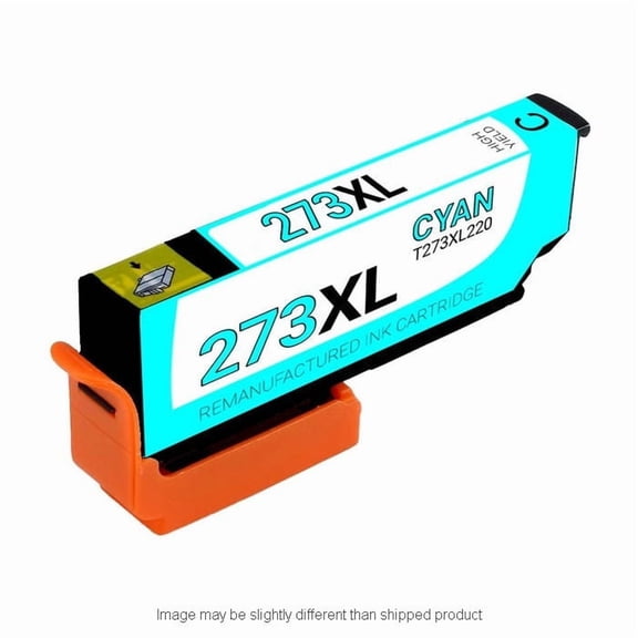 REPL EPSON T273XL220 HI YLD CYAN INK, COMPATIBLE, 650 yield
