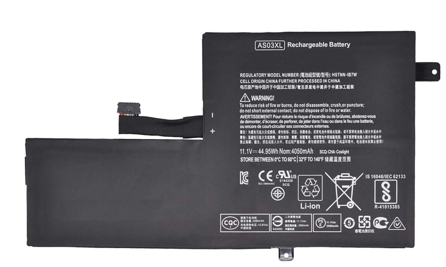 Batterie Pour HP Chromebook 14A-NA - Référence GH02XL - Modèle 75783-005 - Occasion