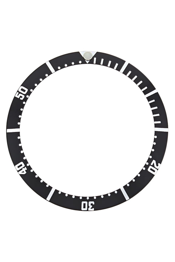 REPLACEMENT BEZEL INSERT BLACK 37MM X 31.10MM