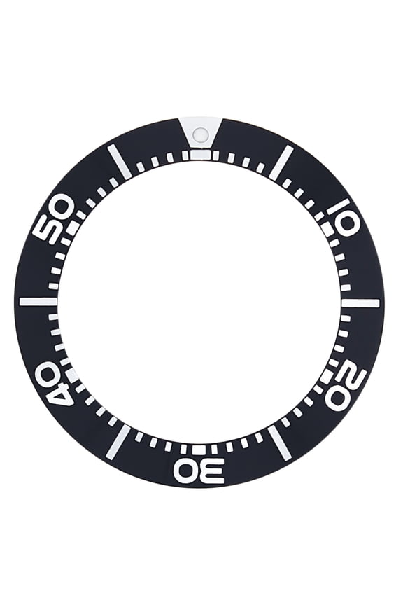REPLACEMENT BEZEL INSERT FOR WATCH BLACK 38.50MM X 29MM