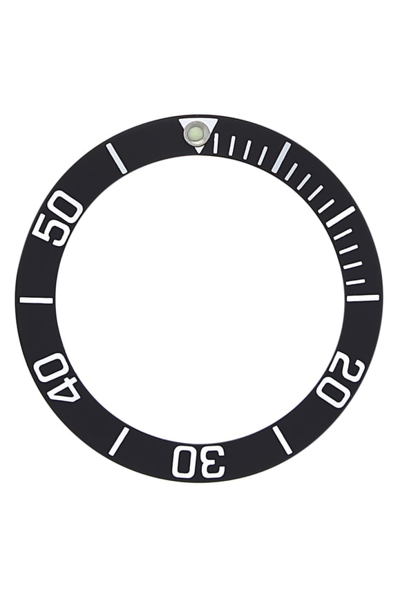 REPLACEMENT BEZEL INSERT BLACK FOR WATCH 34MM X 26.10MM