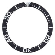Replacement Bezel Insert Black With Large Numbers, 10mm, Compatible With Watch 38.10mm x 30.50mm