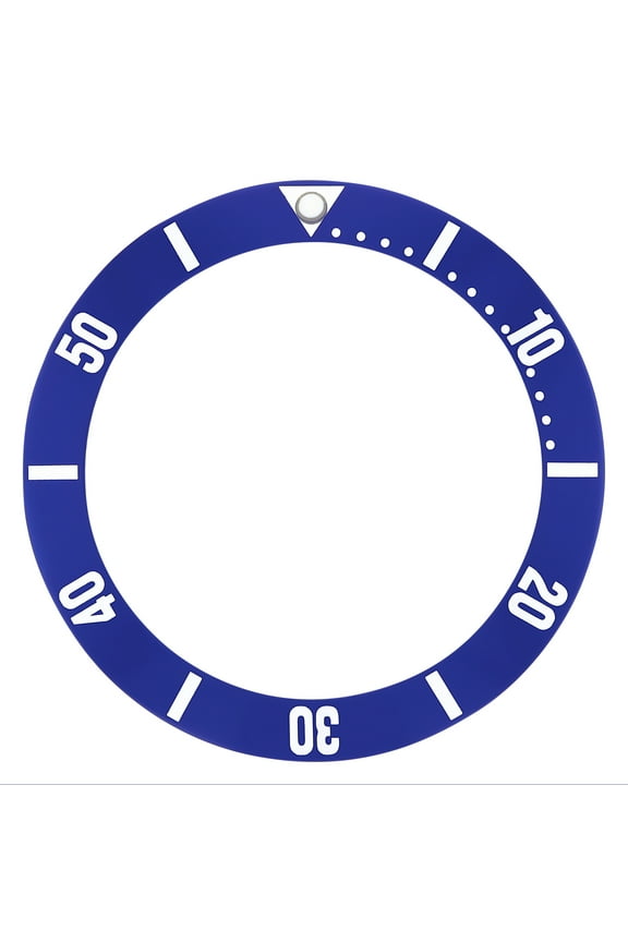 REPLACEMENT BEZEL INSERT BLUE FOR WATCH 36MM X 28MM
