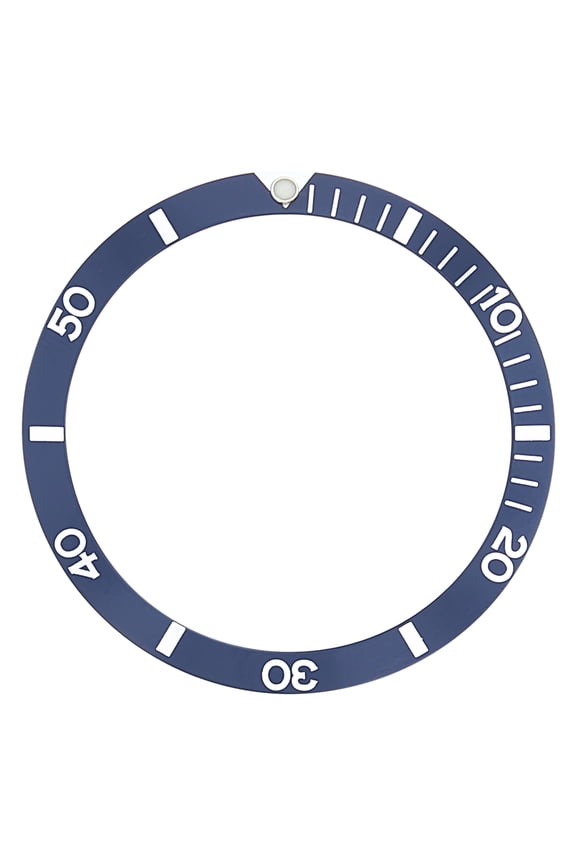 REPLACEMENT BEZEL INSERT BLUE FOR WATCH 37MM X 30.70MM