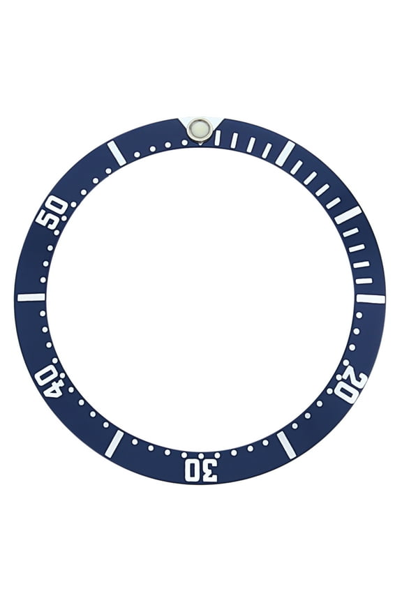 REPLACEMENT BEZEL INSERT BLUE FOR WATCH 38MM X 32MM