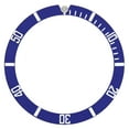 thumbnail image 1 of REPLACEMENT BEZEL INSERT BLUE SILVER FOR WATCH 38MM X 32MM, 1 of 2