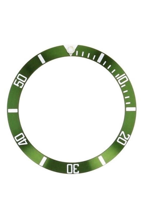 REPLACEMENT BEZEL INSERT GREEN FOR WATCH 36MM X 30MM