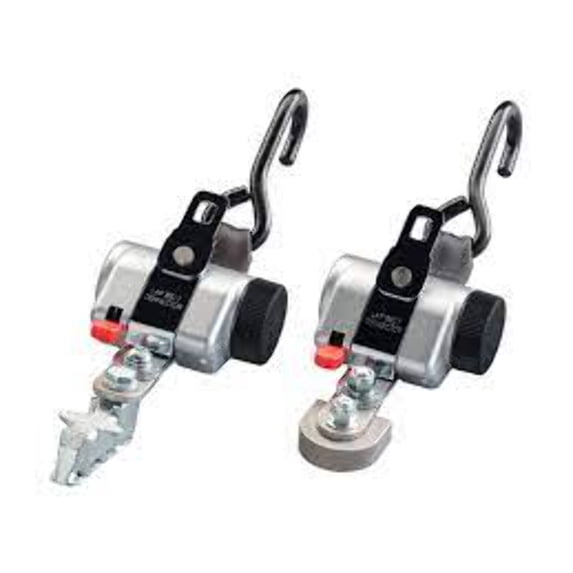 REPLACEMENT Bronzeseries - PROTEKTOR® 2.0 System Wheelchair Restraints - ATTACHMENT OPTIONS Attachment: J-Hook, Fitting: L-Track Fitting