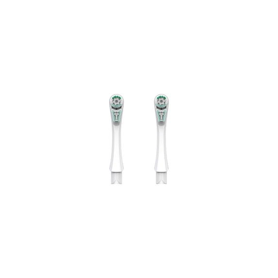 SPINBRUSH PRO WHITEN REPLACEMENT HEADS, ELECTRIC TOOTHBRUSH REFILLS, SOFT BRISTLES, 2 COUNT