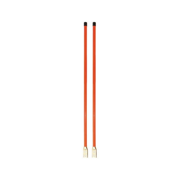 REPLACES SAM 1308105 3/4 X 28 INCH FLUORESCENT ORANGE BOLT-ON BUMPER MARKER SIGHT RODS WITH HARDWARE