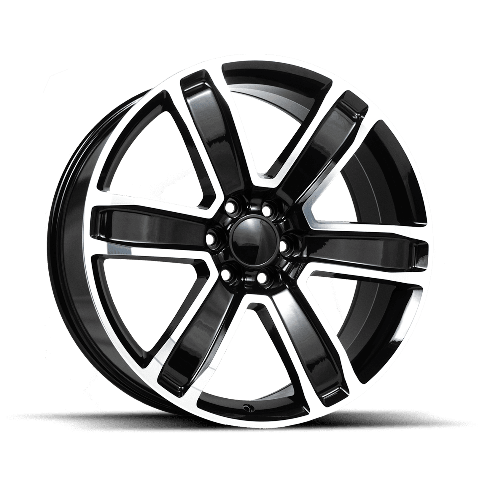 REPLICA 050 26X10 6X139.7 31ET 78.1CB Gloss Black Machined Wheel