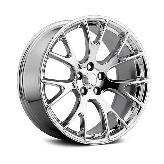 REPLICA BY VOXX Hellcat Rim 22X9 5X139.7 Offset 18 Chrome (Quantity of 1)