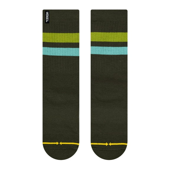 REPREVE� Subtle Moss Crew Socks