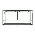 thumbnail image 1 of REPTI ZOO 120 gallon Black Knock Down Reptile Glass Terrarium, 1 of 6
