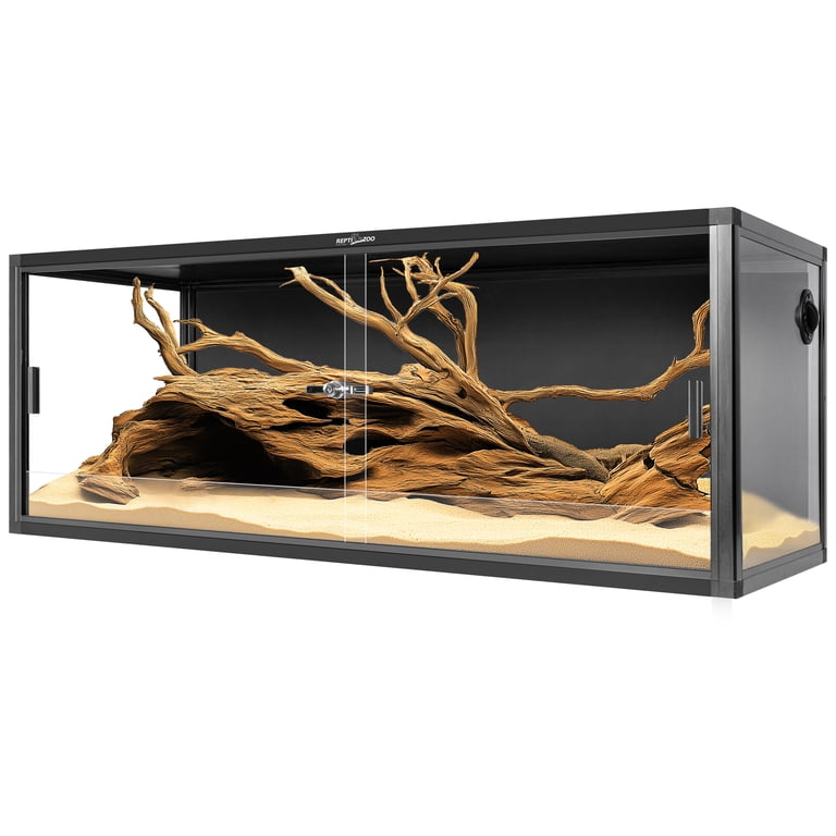 REPTI ZOO 64 Gallon Reptile Terrarium – Large 48