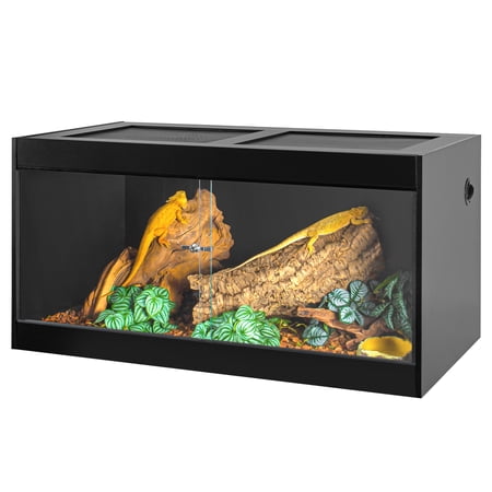 REPTIZOO 120 Gallon Wooden Reptile Terrairum for Snake