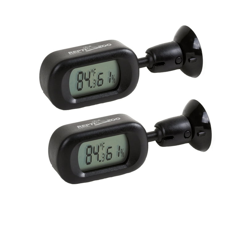REPTIZOO 360 Rotation Mini Digital Thermo-Hygrometer with Suction