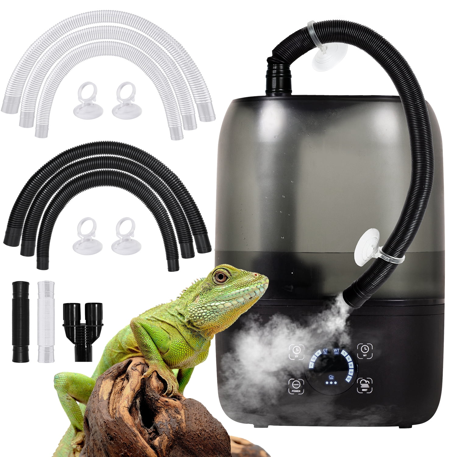 REPTIZOO Digital Reptile Timming Humidifier Fogger