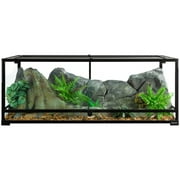 REPTIZOO Knock-down Glass Terrarium, Extra-long, 48L×18W×18H, Easy  Assembly