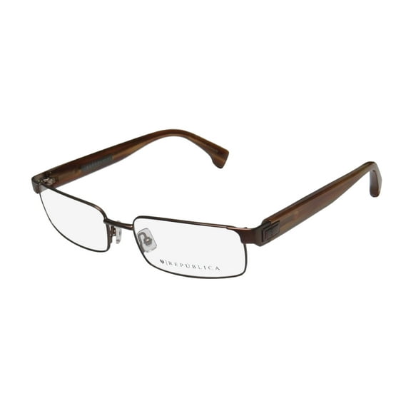 REPUBLICA SHANGHAI RECTANGULAR LENSES FULL-RIM MENS STYLE EYEGLASS FRAME/GLASSES