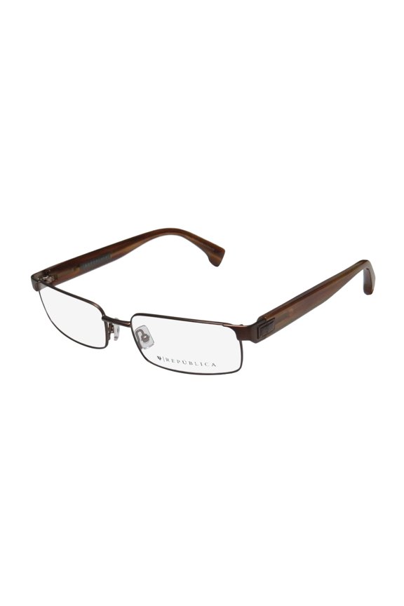 SHANGHAI RECTANGULAR LENSES FULL-RIM MENS STYLE EYEGLASS FRAME/GLASSES
