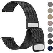 REQO 20mm 22mm Watch Bands Stainless Steel Metal Quick Release Replacement Wristband Straps for Men Women