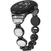 REQO Bling Band Compatible with Google Pixel Watch 3 41mm/Watch 2, Replacement Jewelry Metal Wristband Sparkle Design Elegant Strap, Stainless Steel Luxury Bracelet for Women