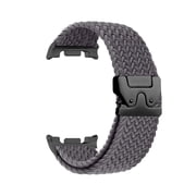 REQO Braided Band Compatible with Samsung Galaxy Watch 8 40mm 44mm/ 8 Classic 46mm, Parachute Buckle Stretchy Nylon Sport Strap for Men Women Not for Galaxy Watch Ultra