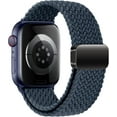 thumbnail image 1 of REQO Braided Bands With Magnetic Clasp Compatible with Apple Watch Band 38mm 40mm 41mm 42mm 44mm 45mm 46mm 49mm；Soft Nylon Sport Loop Strap for iWatch Series Ultra 2&1 10 9 8 7 6 SE 5 4 3 Women Men, 1 of 7