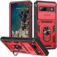thumbnail image 1 of REQO Case for Google Pixel 9A,Military Grade Car Holder Protection [Built-in Kickstand] Metal Ring Dual-Layer Heavy Duty TPU+PC Shockproof Phone Case for Google Pixel 9A, 1 of 9