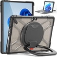 thumbnail image 1 of REQO Case for Microsoft Surface Go 4 2023 /Go 3 2021 /Go 2 2020 /Surface Go 2018 : with Kickstand Heavy Duty Shockproof, Compatible with Type Cover Keyboard, 1 of 9