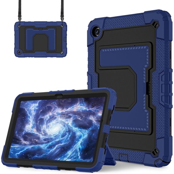 REQO Case Suitable for Samsung Galaxy Tab A9+ 11 Inch 2023 Release,Fully-Body Rugged Heavy Duty Shockproof Protective Case with Built-in Kickstand