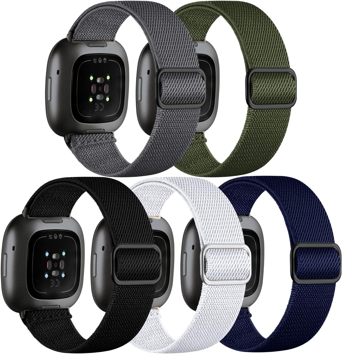 MEY様用 未使用品 Fitbit versa2  ブラック Fitbit Versa 2 Health & Fitness Smartwatch Authentic