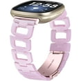 thumbnail image 1 of REQO Compatible with Fitbit Versa 4＆Sense 2 Band Women Men,Adjustable Resin bands Replacement Sport Watch Wristband Compatible with Fitbit Versa 3＆Sense bands for women men, 1 of 7