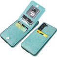 thumbnail image 1 of REQO Compatible with Samsung Galaxy S23 Plus Case Wallet with Credit Card Holder, Flip Premium Leather Magnetic Clasp Kickstand Heavy Duty Protective Cover for Samsung Galaxy S23 Plus 6.6" (Green), 1 of 6