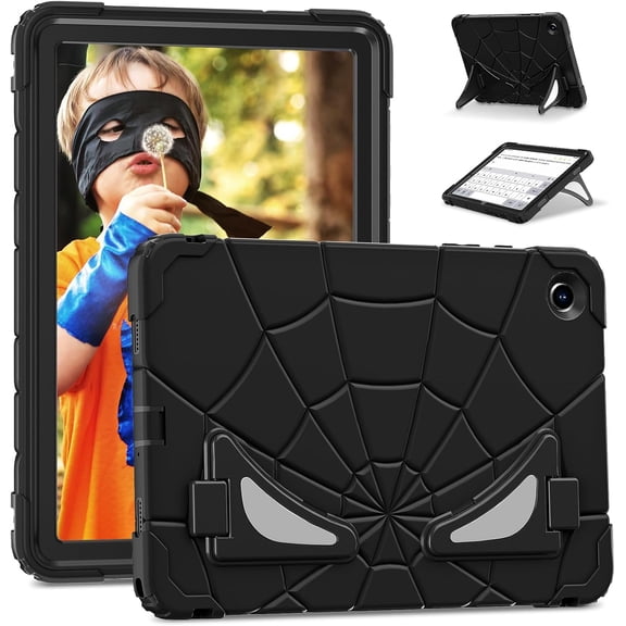 REQO Compatible with Samsung Galaxy Tab A9 Plus 11 inch 2023 Case: with Shockproof Rugged Hybrid Protective with Kickstand