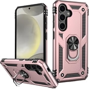 REQO for Galaxy S25 CaseNot for S25 Plus or Ultra,Military Grade Shockproof Heavy Duty Protective Phone Case Pass 16ft Drop Test with Magnetic Kickstand Car Holder for Samsung Galaxy S25