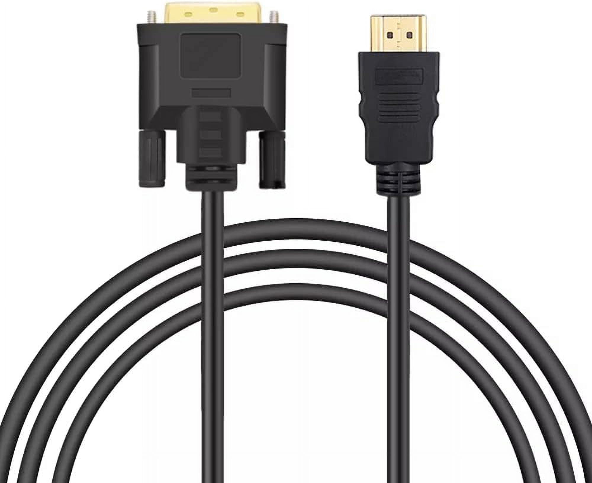 REQO HDMI to DVI Adapter Cable, 3m/9.8ft CL3 Rated High Speed Bi ...